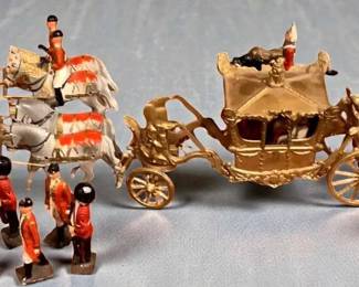Vintage English Coronation Coach Figurine