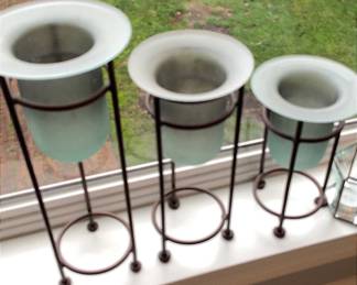 An Assortment of Candle Holders