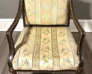 The Schoonbeck Company Cut Velvet Side Chair