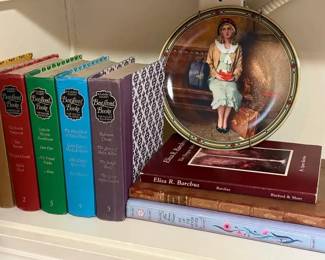Edwin M. Knowles A Young Girls Dream collectors plate  Books