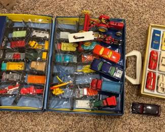 Vintage Aurora Die Cast Car Lot, Dinky Others