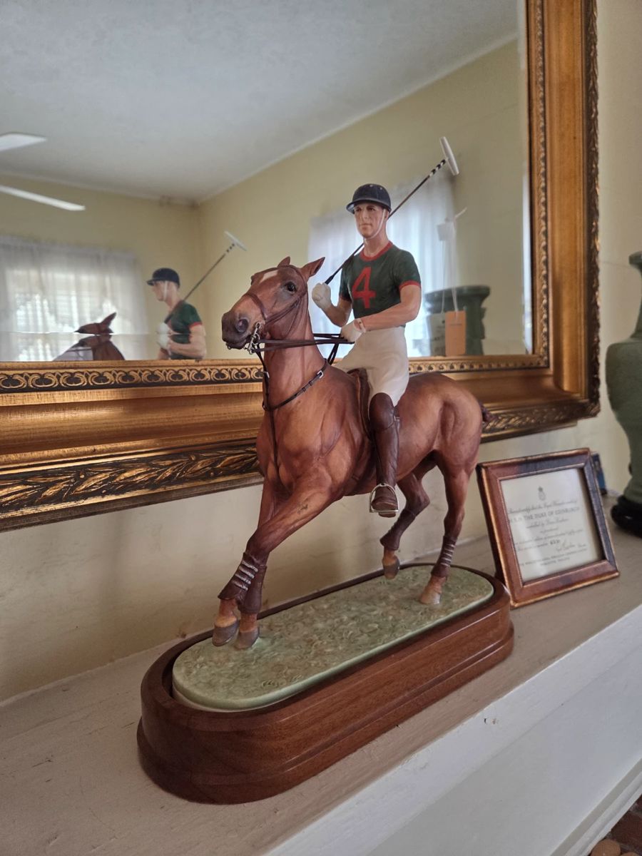 Royal Worcester porcelain model of H.R.H. The Duke of Edinburgh. #653