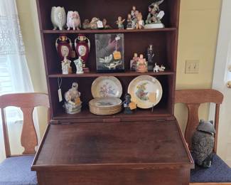 Georgia Pine Receiver circa 1840, heart pine construction. (Two-part form)