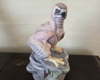 Boehm Porcelain; Young American Bald Eagle.