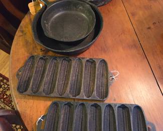 Cast-iron cookware.