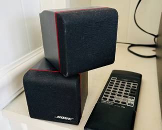 Pair Bose mini speakers 