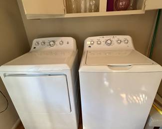 GE washer and dryer 
