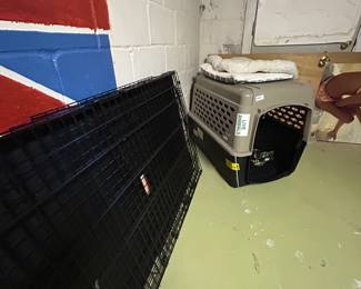 Large dog  crates 