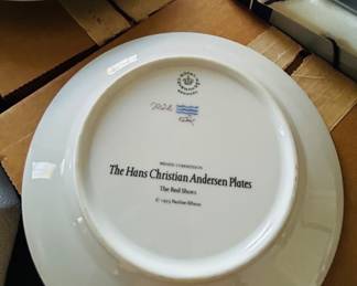 Collectible Plates.  Hans Christian Andersen Plates