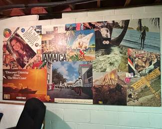 Large poster on Board