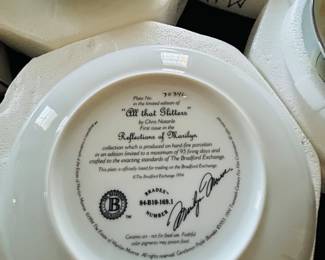Collectible plates.  Reflection of Marilyn plates 