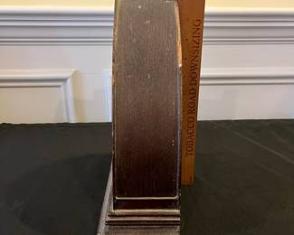 R172 - $25. Telechron Gothic Cathedral Mantle Clock - Not Working. Measures 10.5" wide x 11" tall. 