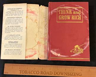 R273 - $25. Think And Grow Rich. (Top Cover is Damaged.)