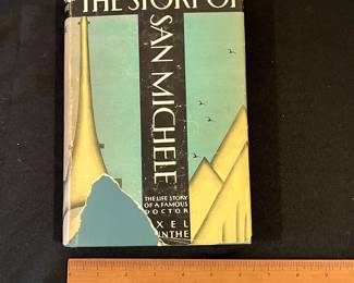 R272 - $40. The Story of San Michele by Axel Munthe. 1929