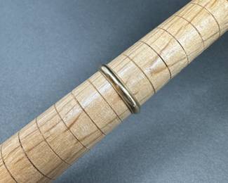 A12 - $225. 14kt "Keepsake" Size 8 Gold Band. 