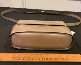 R226 - $80. Salvatore Ferragamo. Measures 10.5" x 3.5" x 8.25"