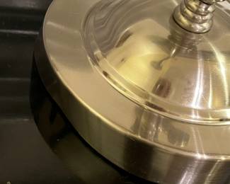 R157 - $25. American Lighting Lamp. Base Measures 7.5" x 25.5" tall - adjustable! Base has a dent - see photos. 