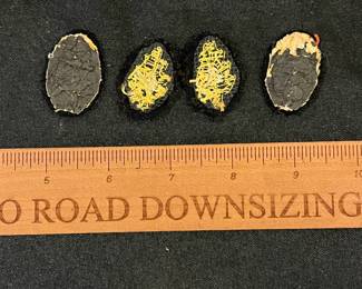 R192 - $25. US WW2 US Navy Bullion Medical Officer Sleeve Patches. 