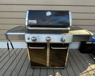 R169 - $100. Weber Genesis Propane Grill. Tank Included. Needs cleaned up and a little work but lots of life left!