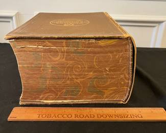 R249 - $50. 1949 Webster's New International Dictionary of The English Language. Second Edition. Unabridged. 