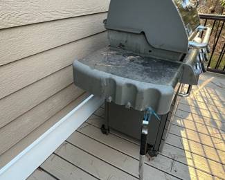 R169 - $100. Weber Genesis Propane Grill. Tank Included. Needs cleaned up and a little work but lots of life left!