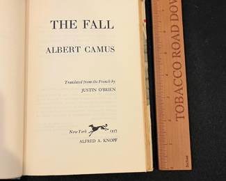 R250 - $35. The Fall - Albert Camus. 1957. 