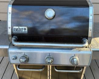 R169 - $100. Weber Genesis Propane Grill. Tank Included. Needs cleaned up and a little work but lots of life left!