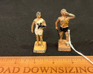 R225 - $55 Pair. Libby's Milk Advertising Lincoln Logs Diecast. Nada & Og. 