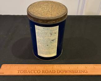 R269 - $35. Old Southern Coffee Tin. 
