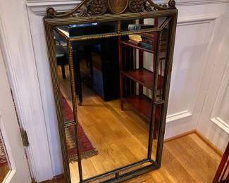 R155 - $125. Vintage Mirror from the Elgin A. Simonds Company Syracuse NY. Measures 23.75" x 42.5" tall. 