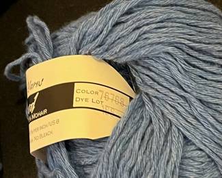 R239 - $70. 6 Skeins. Classic Elite Yarns. Charmed. Cashmere / Mohair. Color 76768. Dye Lot 166. 