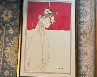 P30 - $40. Isolde. Verkerke Reprodukties NV. Measures 22" x 32". 