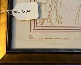 P30 - $40. Isolde. Verkerke Reprodukties NV. Measures 22" x 32". 