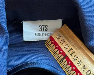 R263 - $30. Vintage USAF Double Breasted Peacoat. 