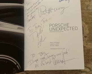 R277 - $200. Porsche Unexpected. First Edition 2014. SIGNED. In Very good condition. 