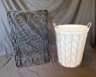 Wire Framed Hampers