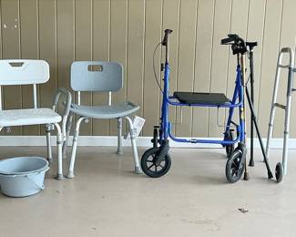 Walkers, Shower Chairs And More