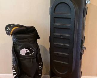 Golf Bag And Hard Case