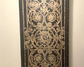 Old World Leather Wall Tapestry