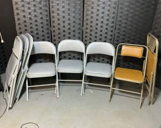 8 Card Table Chairs