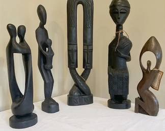 Wood Carved Decor From Ghana