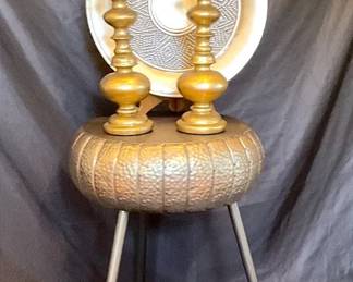 Gold Metal Stand More