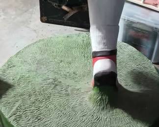 6 foot Chiefs player statuary