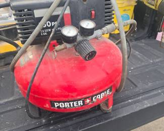 Porter Cable Pancake compressor