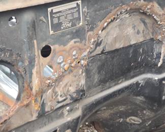 1951 Ford 2 door  rolling body with extra parts