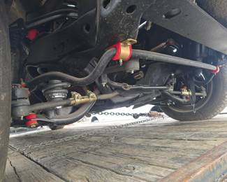 1951 Ford 2 door  rolling body with extra parts