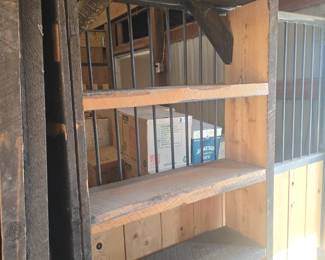 Home made wood shelf