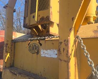 Tampo 755 asphalt roller non running