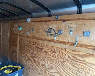 2008 HI-WAY CARGO 6‘ x 14‘ trailer with generator