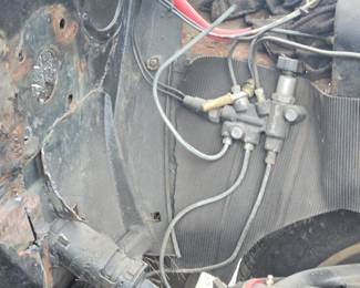 1951 Ford 2 door  rolling body with extra parts